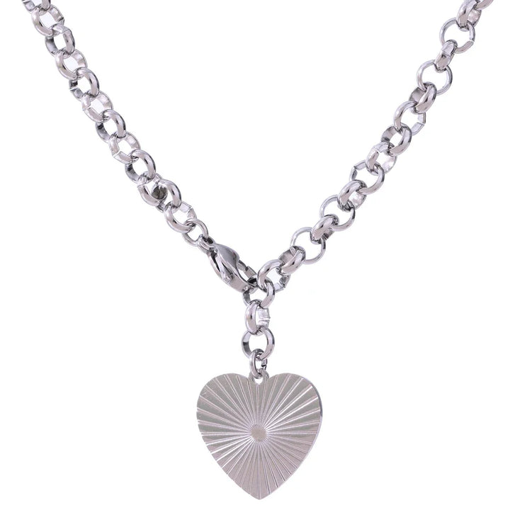 ALBA necklace in silver – Velaroco