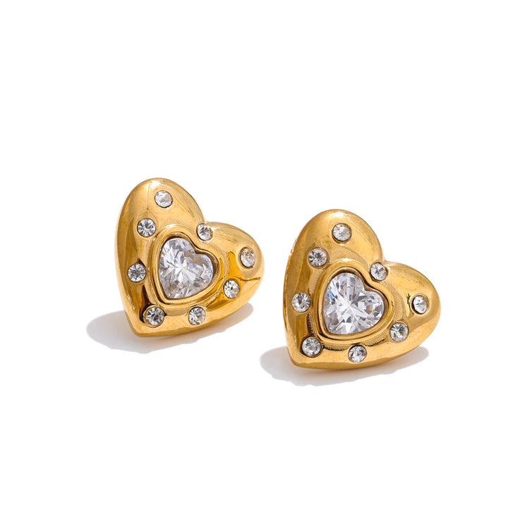 AMARA earrings in gold – Velaroco