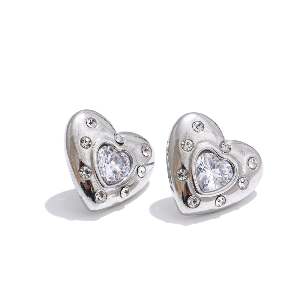 AMARA earrings in silver – Velaroco