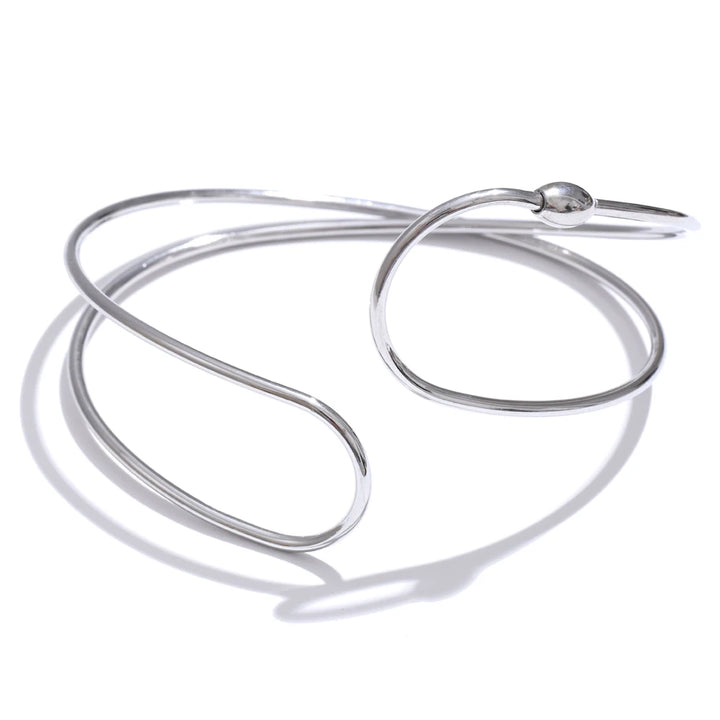ELINE bracelet in silver – Velaroco