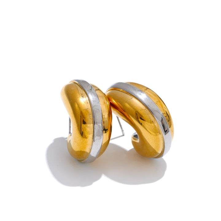 ELODIE earrings in gold – Velaroco