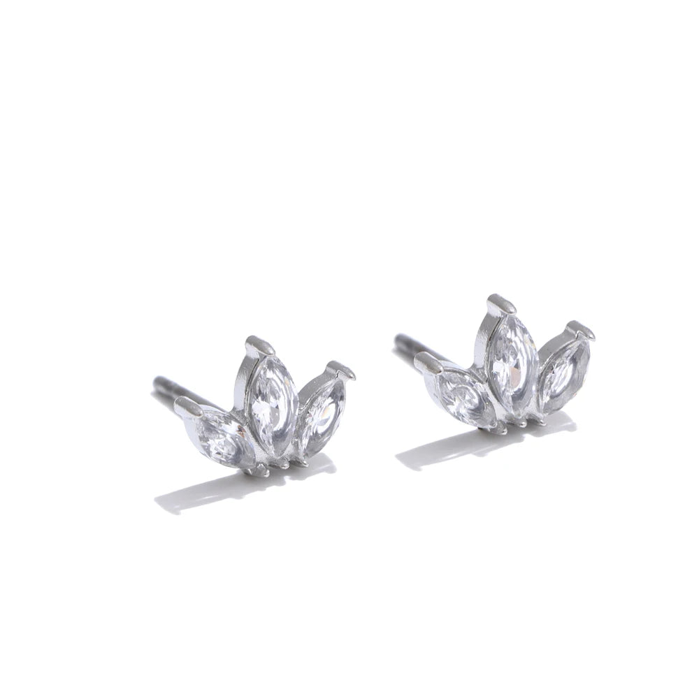 GALI earrings in silver – Velaroco