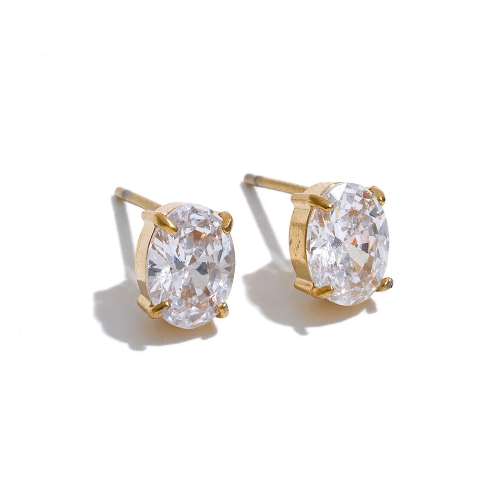 GIA earrings in gold – Velaroco