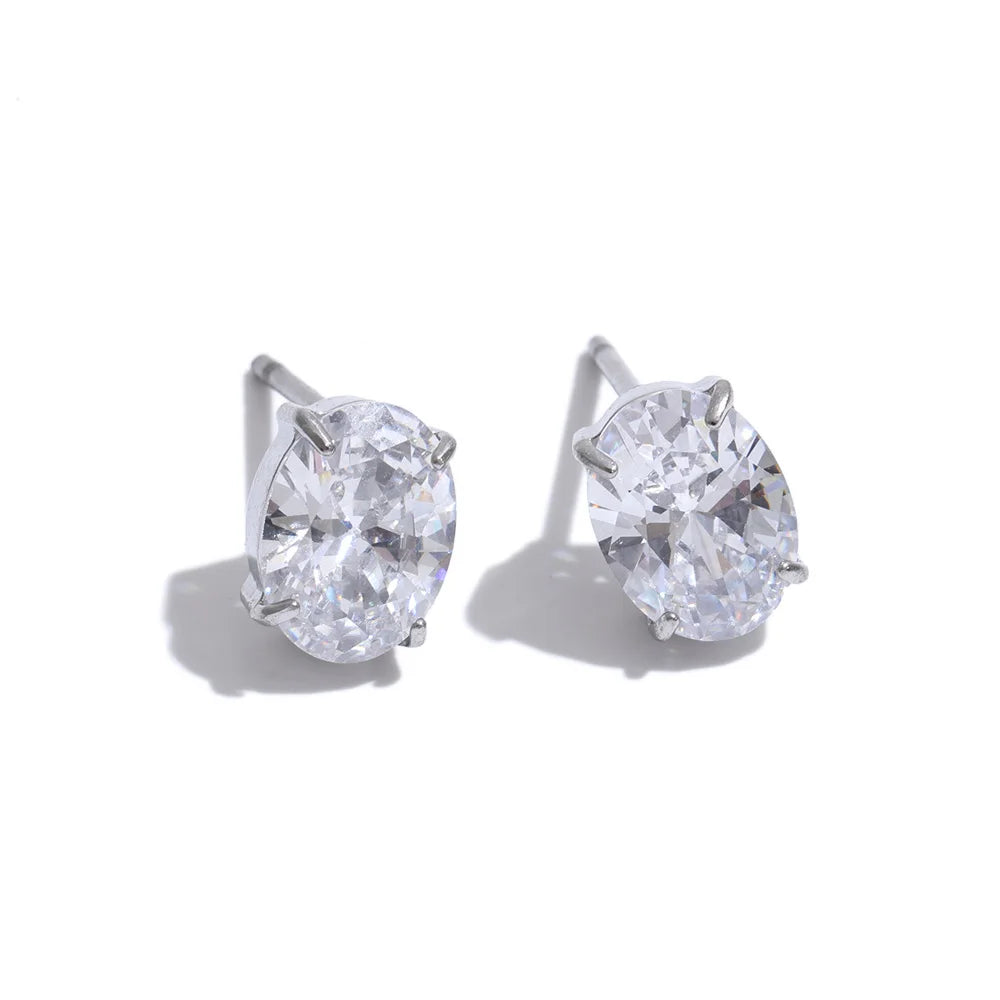 GIA earrings in silver – Velaroco
