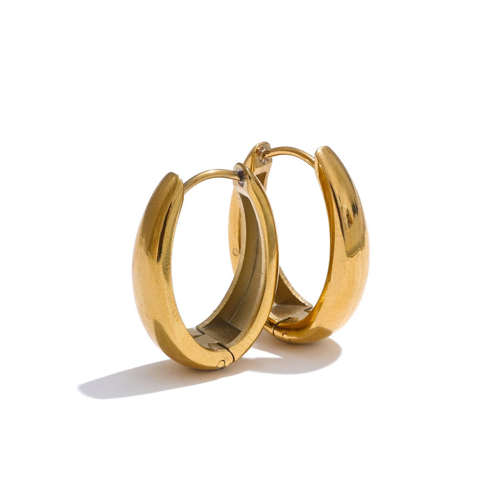HOPE earrings in gold – Velaroco