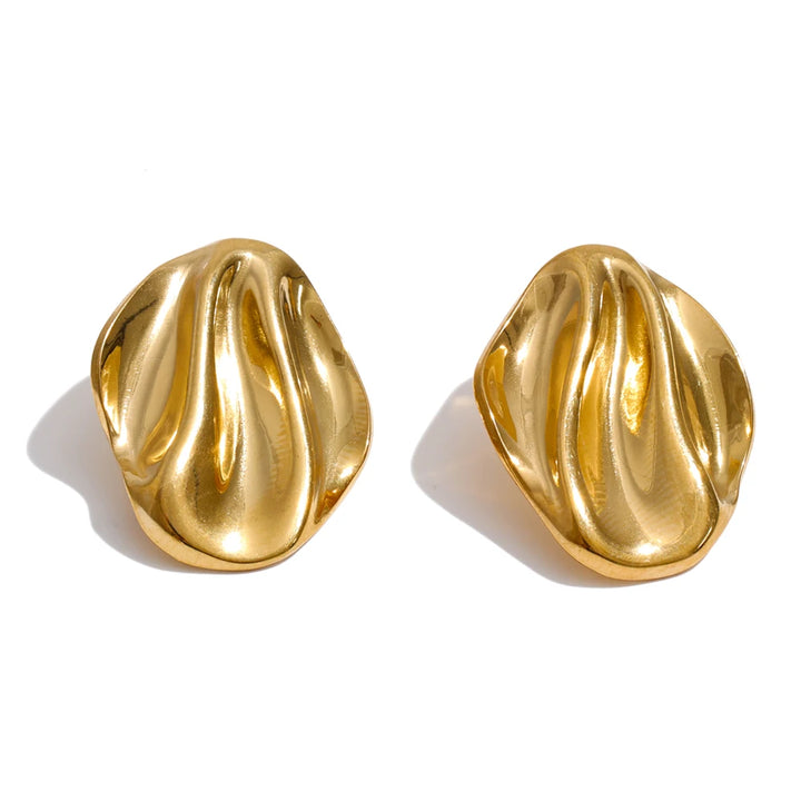 MARA earrings in gold – Velaroco