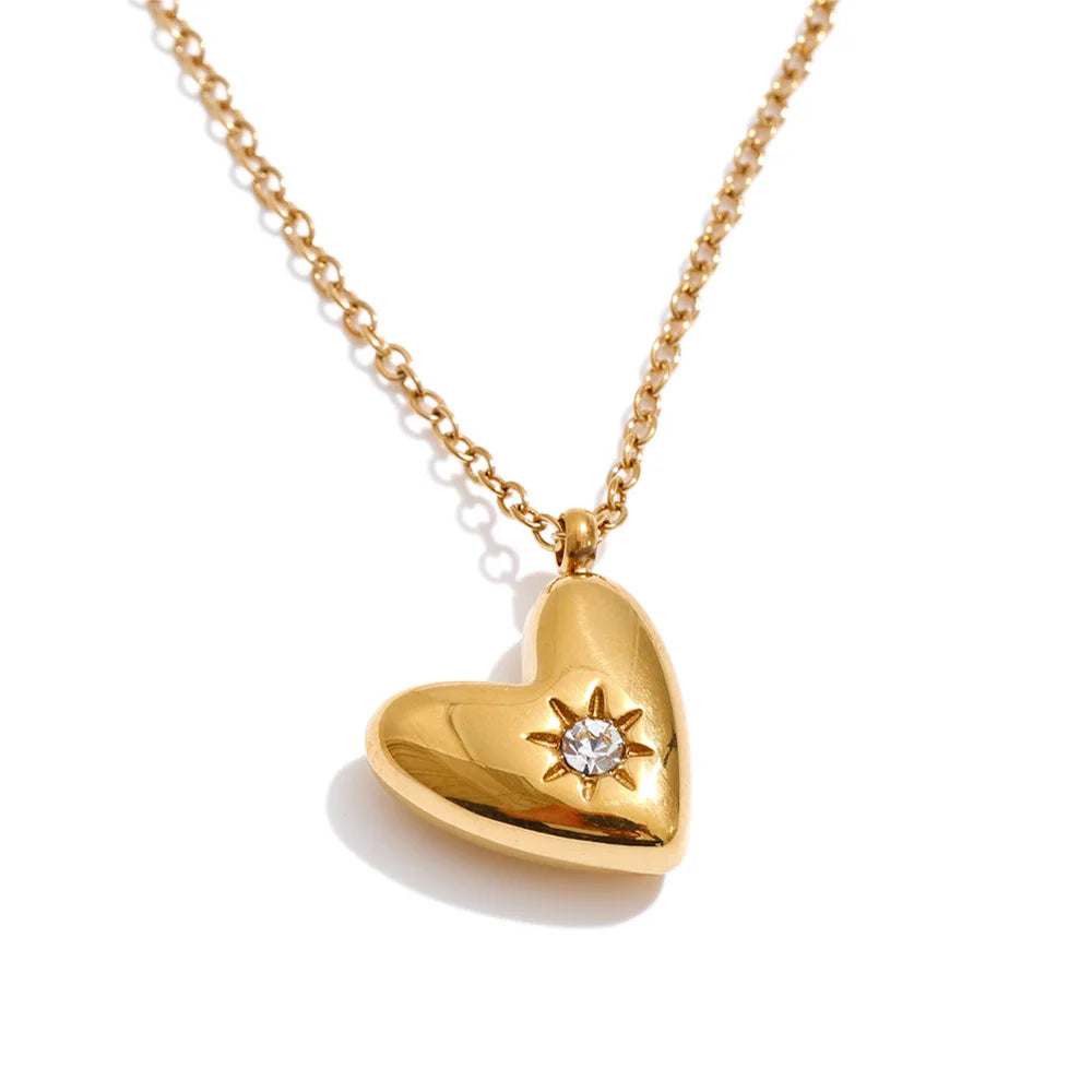 MILEY necklace in gold – Velaroco