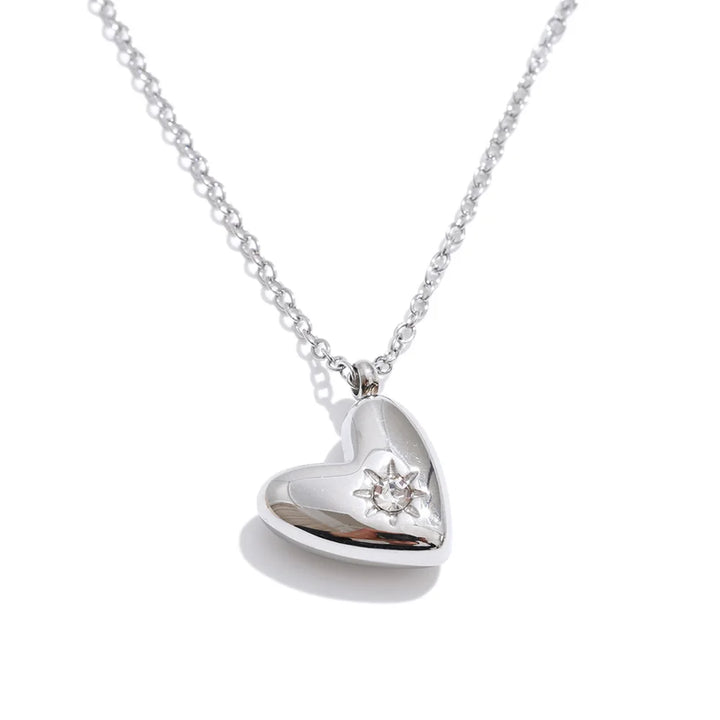 MILEY necklace in silver – Velaroco