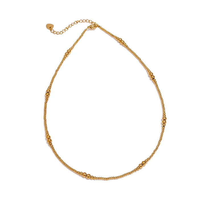 NINA necklace in gold – Velaroco