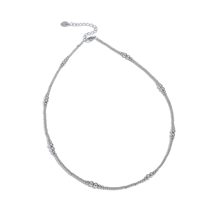 NINA necklace in silver – Velaroco