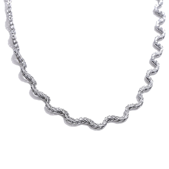NORA necklace in silver – Velaroco