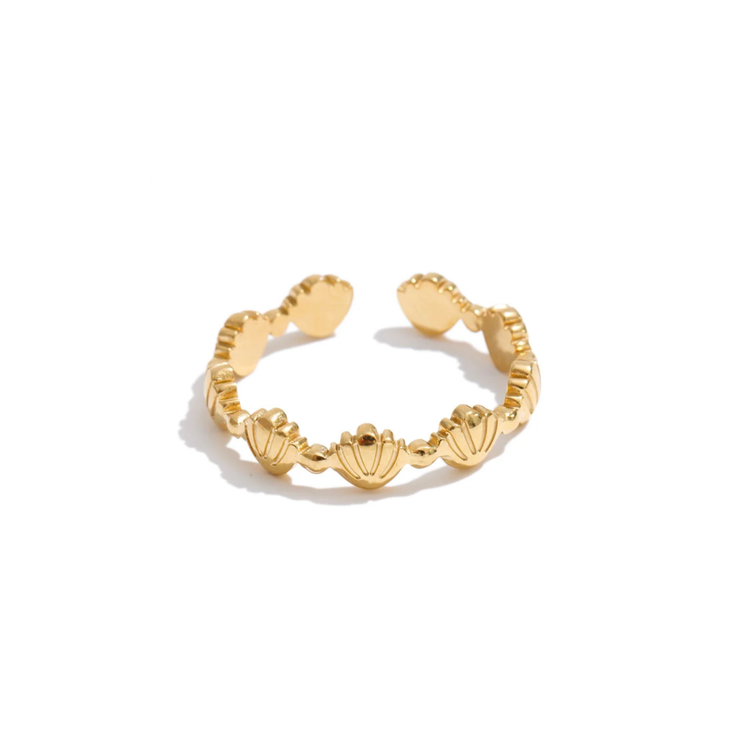 SHELLY ring in gold – Velaroco