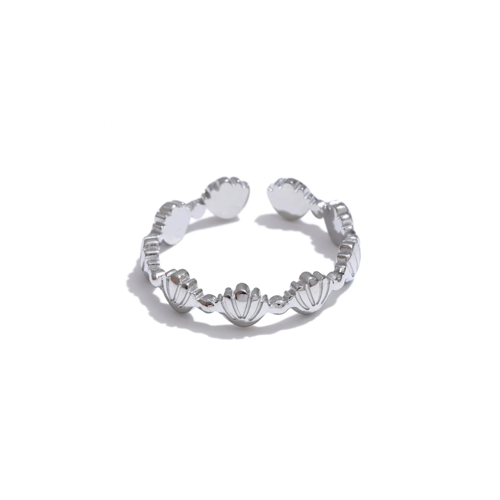 SHELLY ring in silver – Velaroco