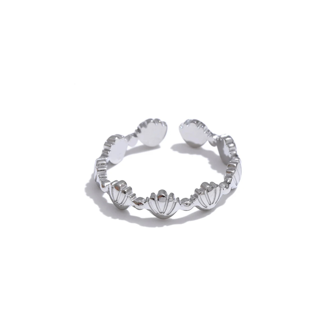 SHELLY ring in silver – Velaroco