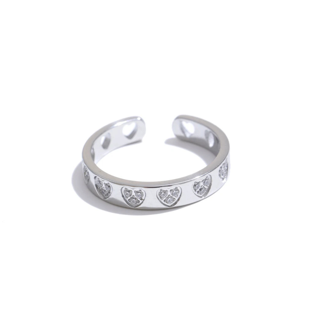 TALIA ring in silver – Velaroco