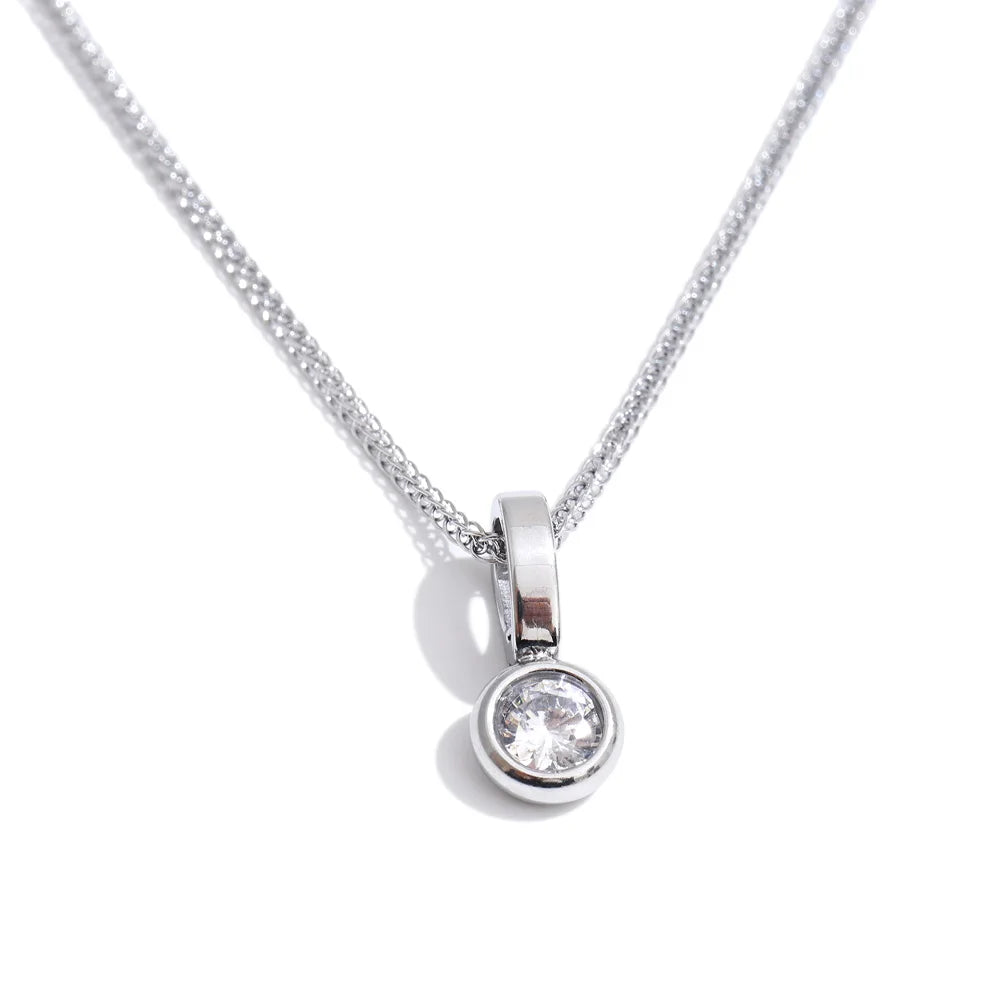 TESSA necklace in silver – Velaroco